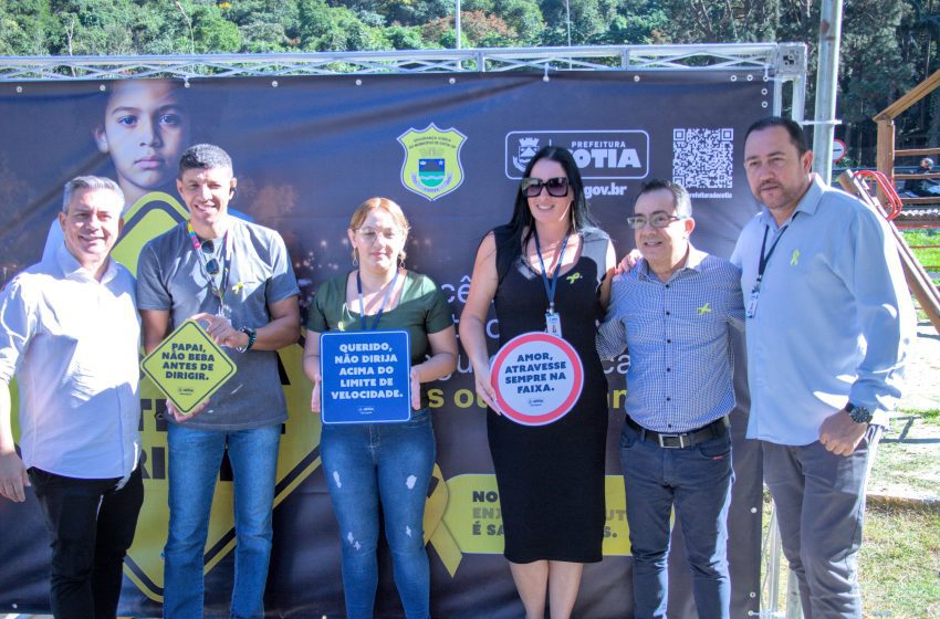  Cotia amplia ações educativas no Maio Amarelo