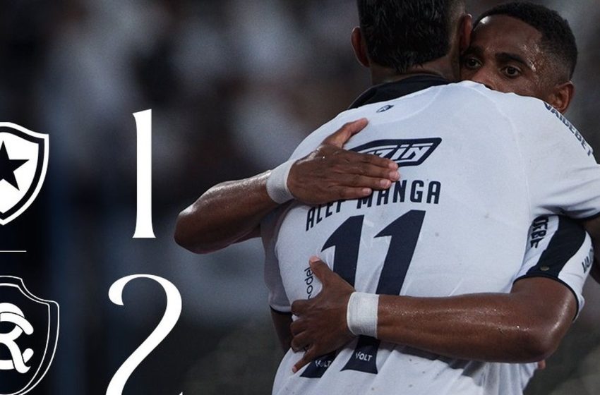  Remo surpreende Botafogo de virada no Nilton Santos pelo Brasileirão