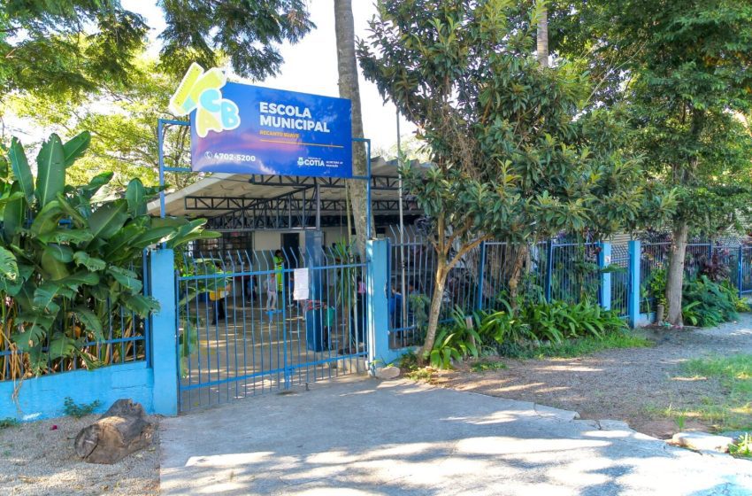  Cotia inicia pacote de reformas, ampliações e manutenção em escolas municipais