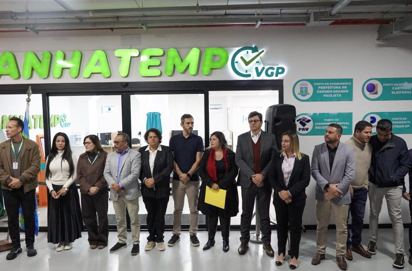  Vargem Grande Paulista inaugura Ganha Tempo VGP e marca nova era na modernização dos serviços públicos