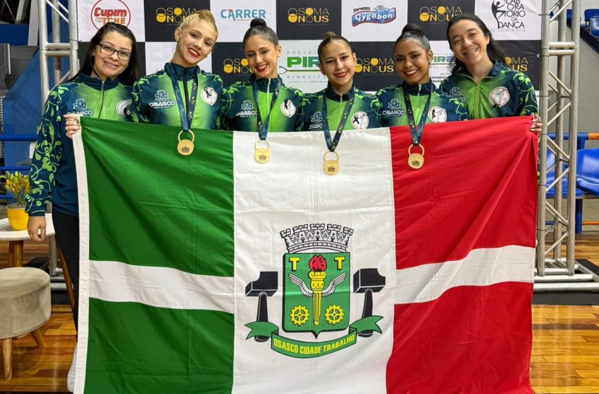  Ginástica Rítmica de Osasco conquista pódios na 1ª Copa Soma Nous