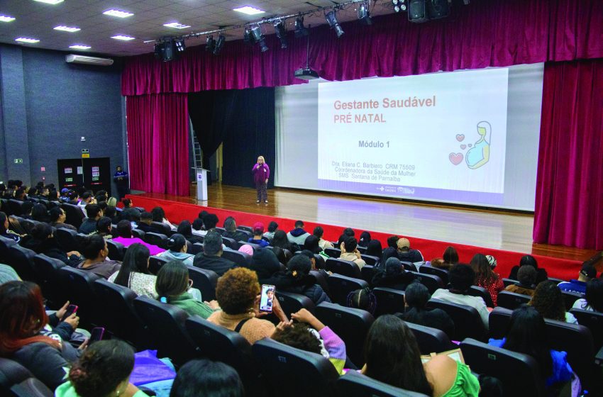  Da gestação ao nascimento: palestras preparam futuras mamães em Santana de Parnaíba