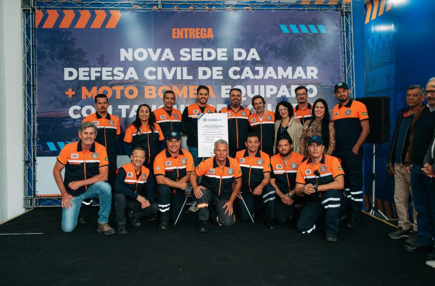  Cajamar inaugura nova sede da Defesa Civil e amplia capacidade de atendimento à população
