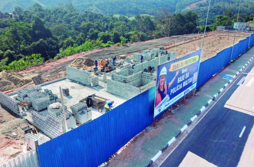  Santana de Parnaíba inicia construção da nova base da Polícia Militar 
