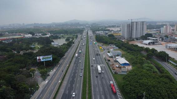  Rodoanel Oeste registrou fluxo de 1,6 milhão de veículos no feriado de Corpus Christi