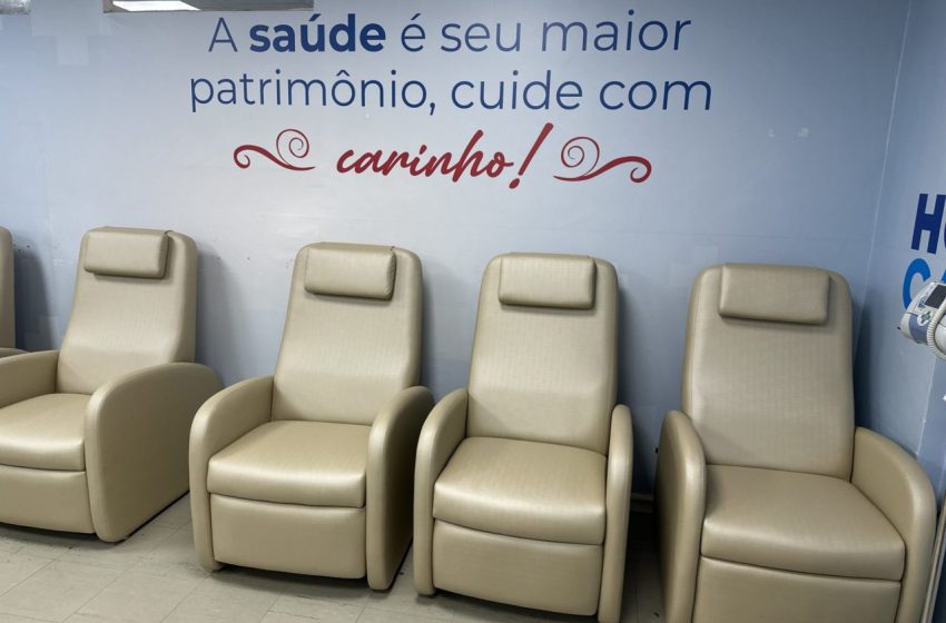  Prefeitura de Cajamar investe em novas poltronas para o Hospital Municipal