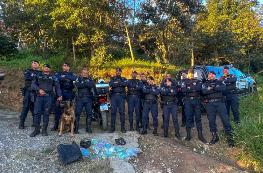  GCM de Cajamar participa de operação integrada e realiza prisão por tráfico de drogas
