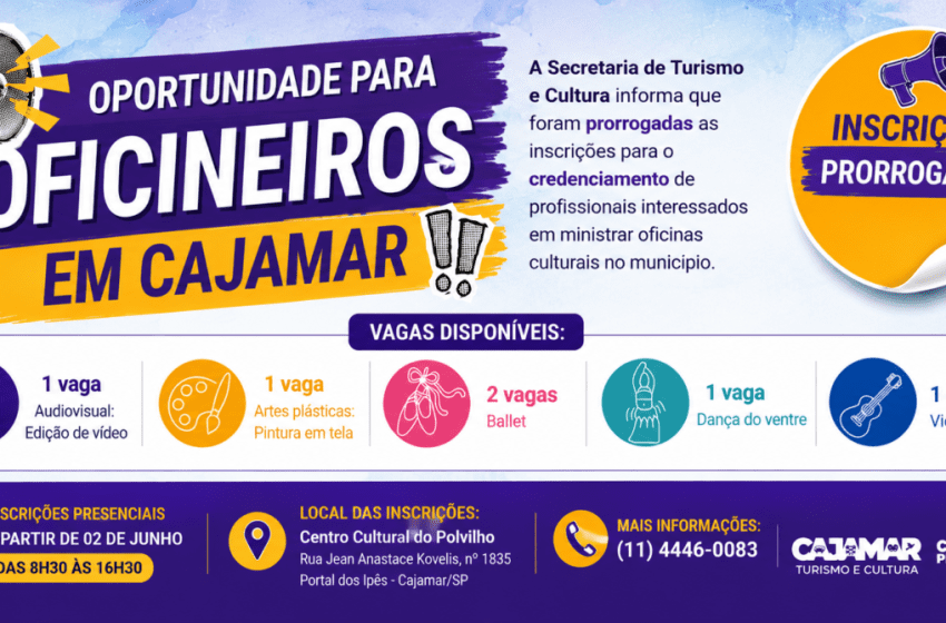  Cajamar prorroga inscrições para credenciamento em diversas modalidades