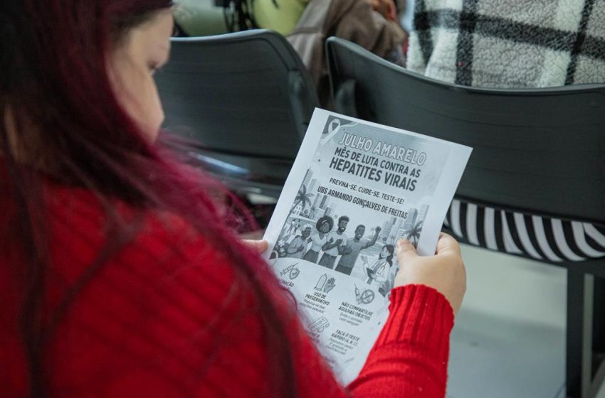  Julho Amarelo em Barueri conscientiza população sobre hepatites virais