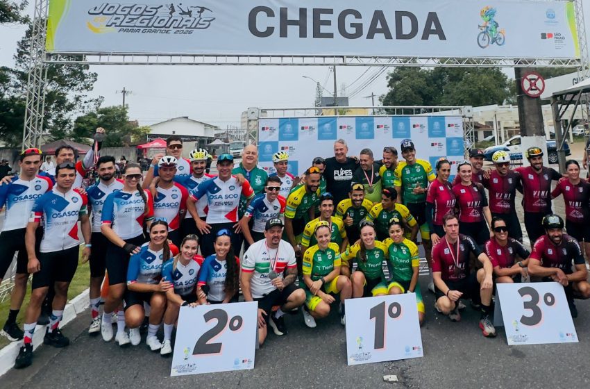  Osasco conquista vice-campeonatos no ciclismo dos 68º Jogos Regionais