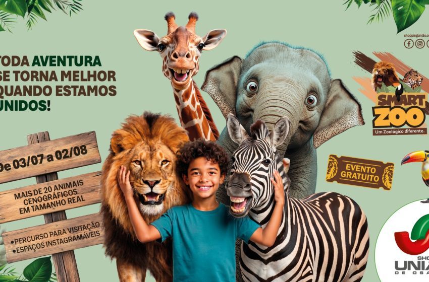  Férias escolares: Shopping União de Osasco reúne atrações gratuitas, troca de figurinhas, parque indoor e sucessos do cinema