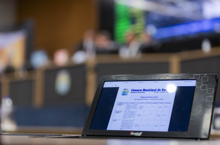  Câmara de Barueri encerra semestre com 46 projetos analisados