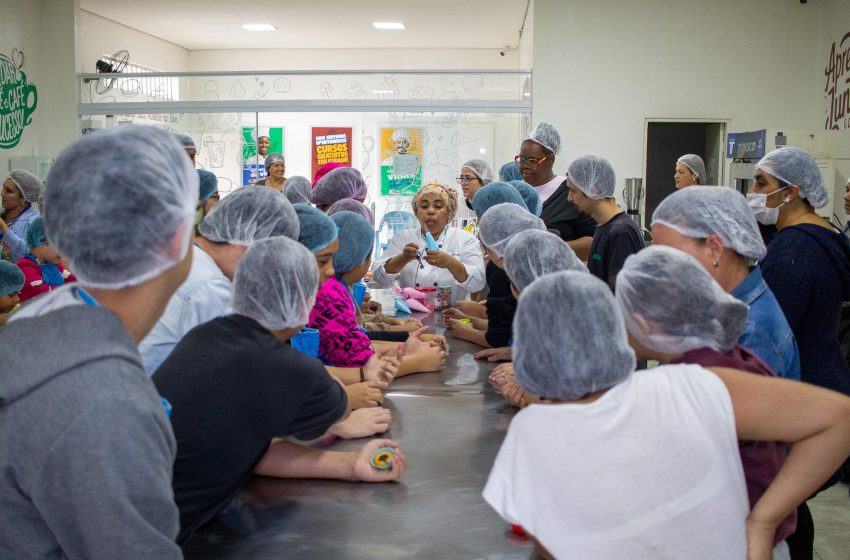  Cotia cria Oficina de cupcake um espaço de convivência e cuidado para crianças atendidas pelo CAPS