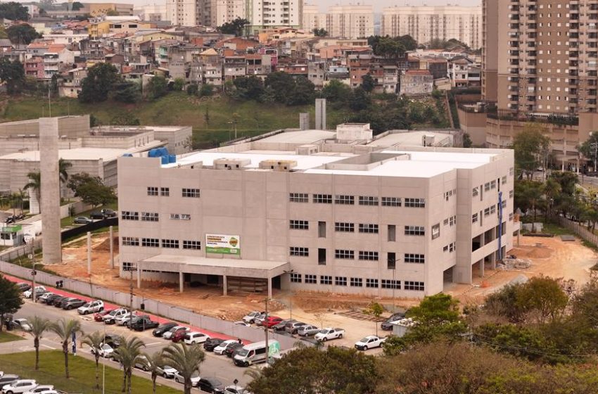  Nova Maternidade de Barueri está com mais de 50% da obra concluída