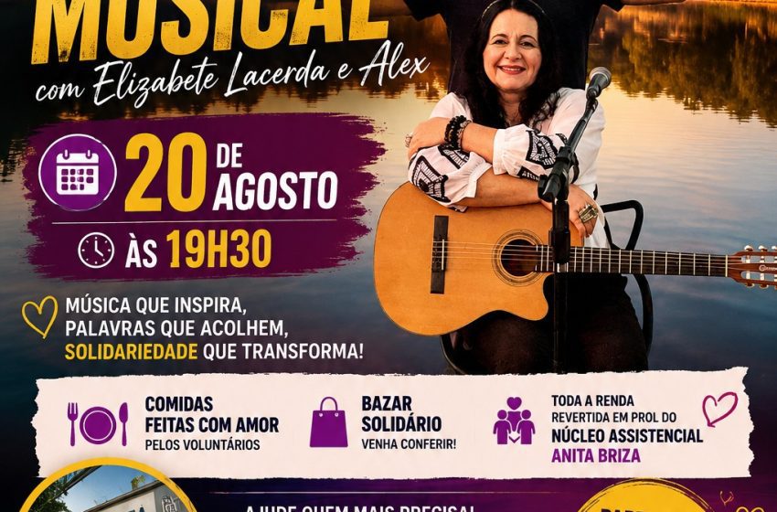  Música, espiritualidade e solidariedade se encontram em palestra musical na SEETO