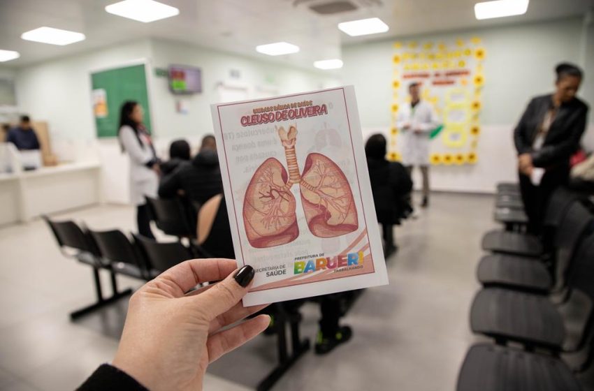  Campanha de busca ativa reforça prevenção e diagnóstico da tuberculose nas UBSs de Barueri