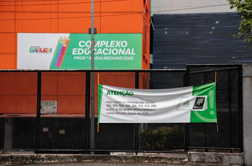  Eleições 2026: fique atento para algumas mudanças de locais de votação em Barueri