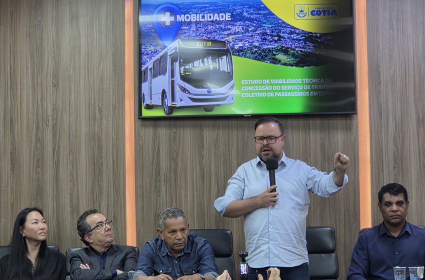  Prefeitura de Cotia inicia estudo de viabilidade técnica do transporte coletivo