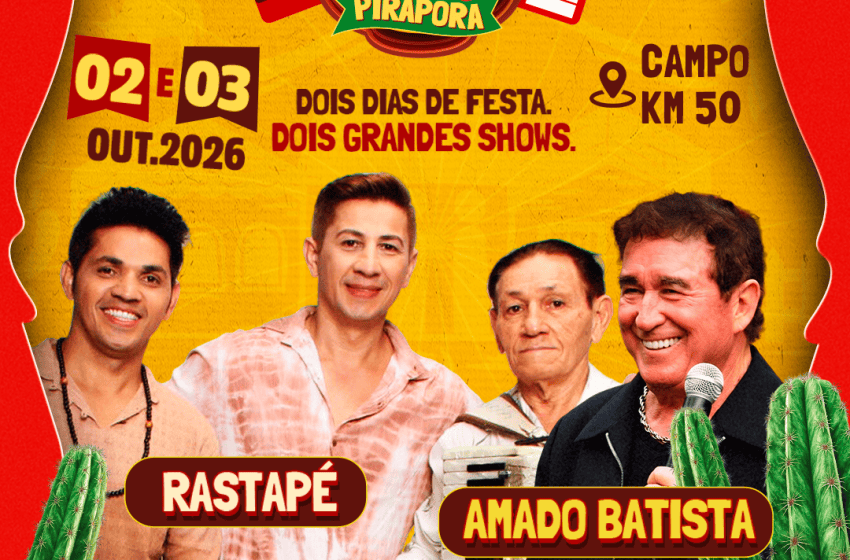  VEM AÍ A 1ª FESTA NORDESTINA DE PIRAPORA DO BOM JESUS