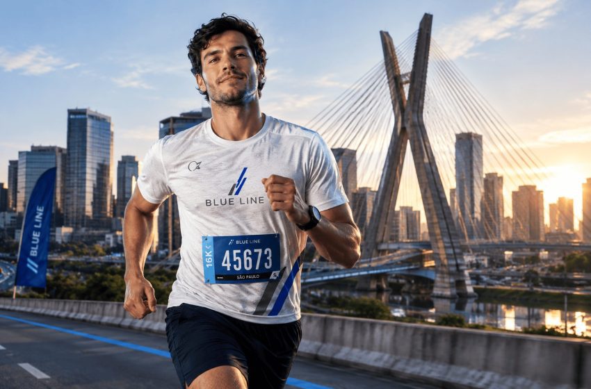  Blue Line, A Corrida que Transforma, Metas em Conquistas, ponte estaida, parque do povo, esportes, saúde