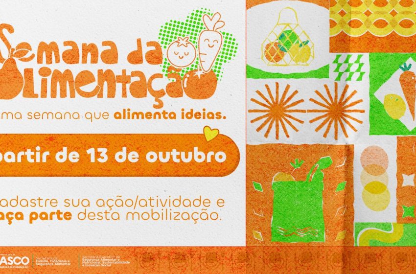  Osasco terá agenda colaborativa para a Semana da Alimentação