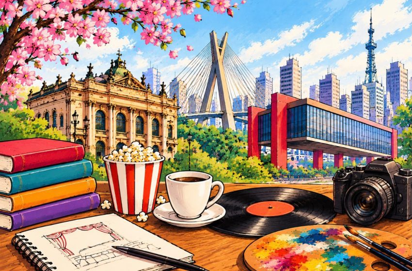  Agenda Cultural: São Paulo floresce com uma programação repleta de arte, música e cultura