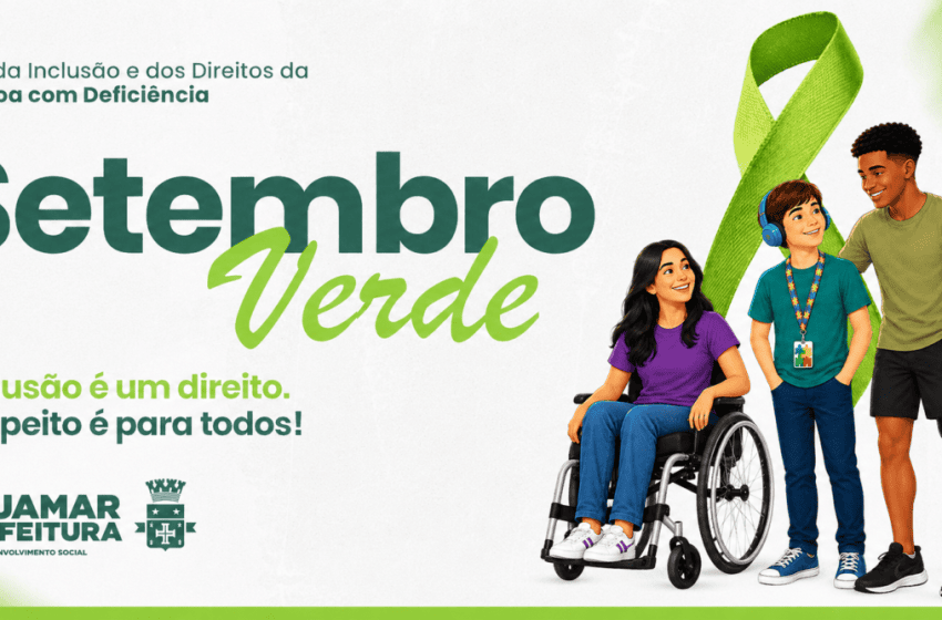  Setembro Verde promove conscientização sobre inclusão e direitos das pessoas com deficiência em Cajamar