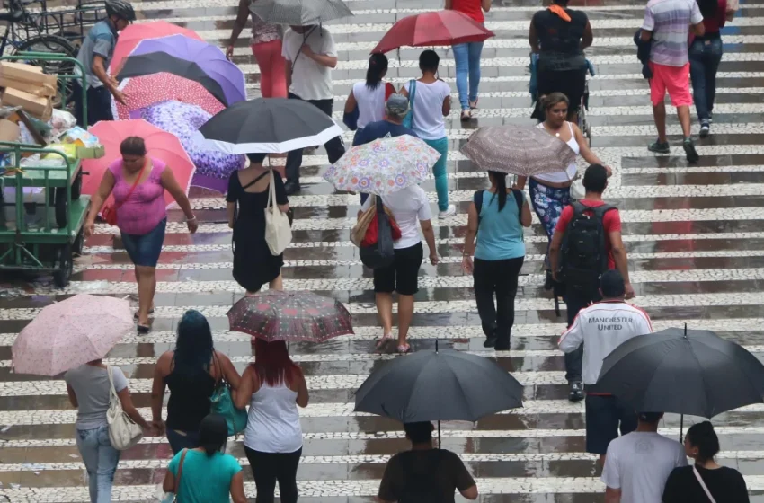  São Paulo: Terça-feira (15) Traz Chuvas Persistentes e Temperaturas Mais Amenas