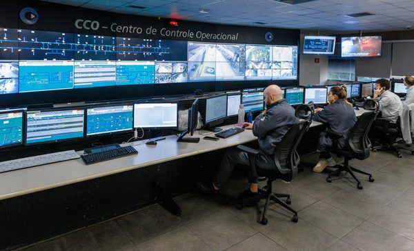 Centro de Controle Operacional da Linha 5-Lilás