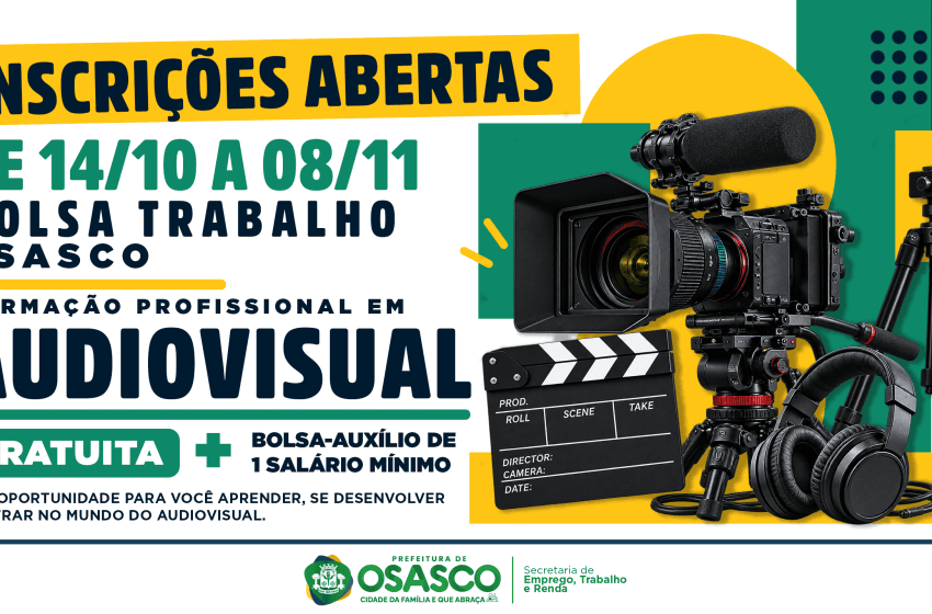   Osasco oferece a jovens formação em audiovisual