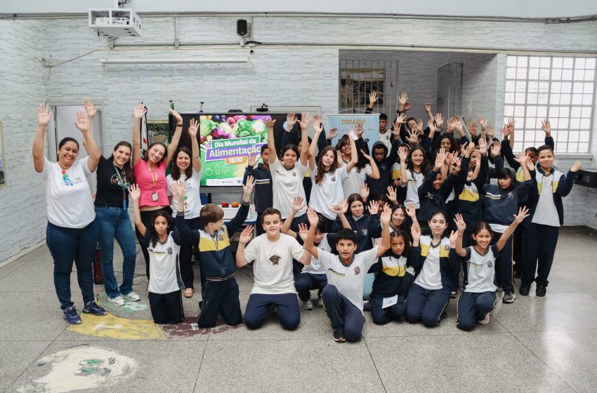  Desafio da Alimentação Saudável leva conscientização às escolas de Santana de Parnaíba