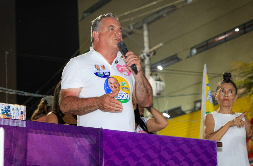 Sérgio Di Nizo reúne apoiadores em comício na reta final da campanha em Osasco