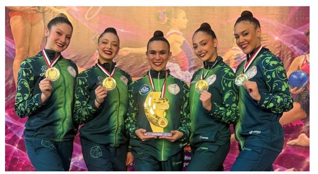  Ginástica rítmica de Osasco garante título nos Jogos Abertos do Interior