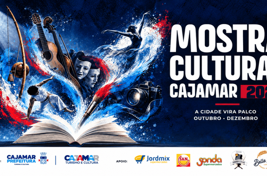  Mostra Cultural Cajamar 2026 reúne teatro, dança, música e exposições de outubro a dezembro
