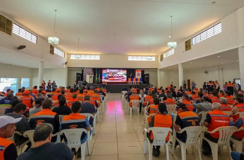  São Carlos Sedia Treinamento da Defesa Civil com R$ 3,5 Milhões em Investimentos para 26 Municípios